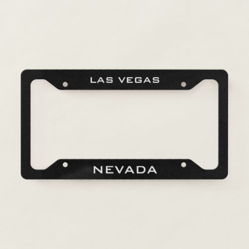 Las Vegas Nevada  License Plate Frame
