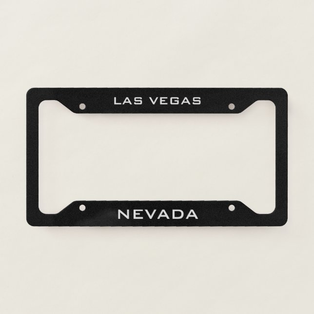 Las Vegas Nevada  License Plate Frame (Front)