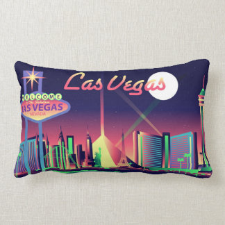 Las Vegas Nevada Lumbar Pillow