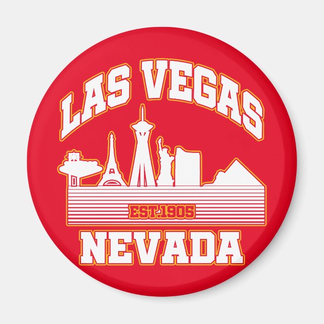 Las Vegas,Nevada Magnet (Front)