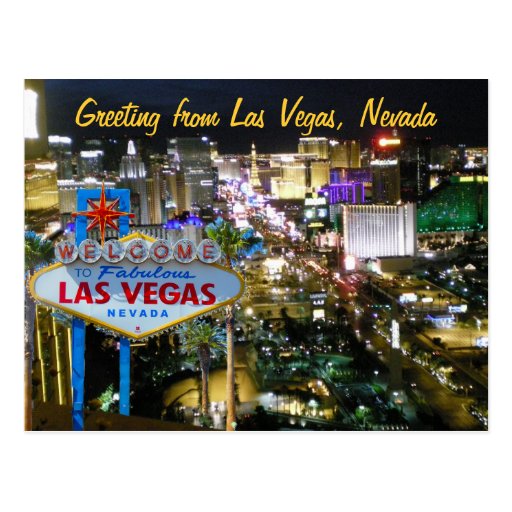 Las Vegas Nevada Postcard | Zazzle