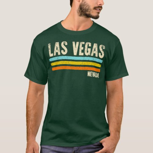 Las Vegas Nevada Retro T_Shirt