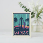 Las Vegas, Nevada | Save the Date Invitation Postcard (Standing Front)