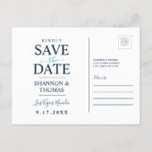 Las Vegas, Nevada | Save the Date Invitation Postcard (Back)