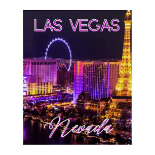 Las Vegas Nevada Skyline   Acrylic Print