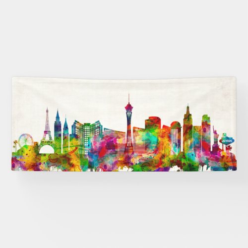 Las Vegas Nevada Skyline Banner