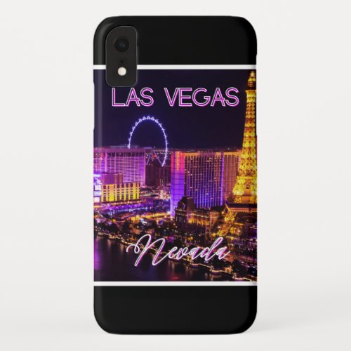 Las Vegas Nevada Skyline   iPhone XR Case