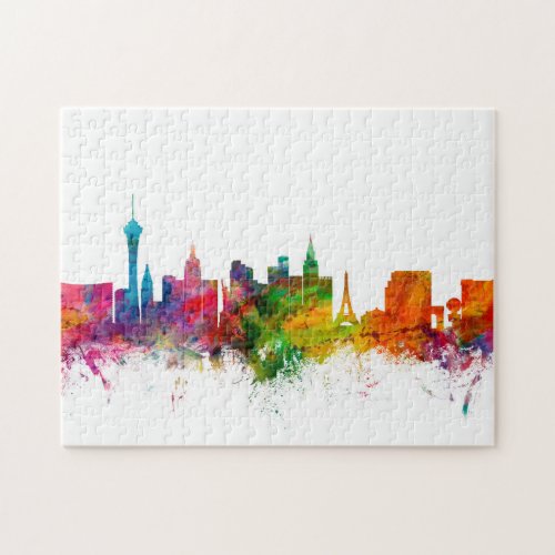 Las Vegas Nevada Skyline Jigsaw Puzzle