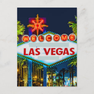 Las Vegas, Nevada   Skyline Postcard