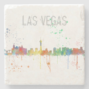 LAS VEGAS, NEVADA SKYLINE STONE COASTER