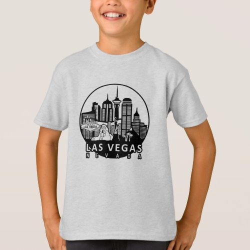 Las Vegas Nevada Skyline T_Shirt