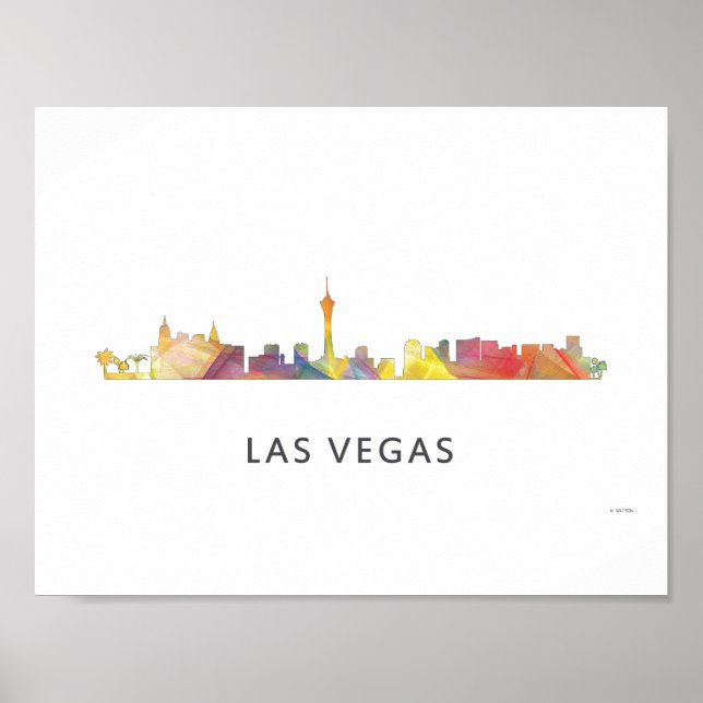 LAS VEGAS, NEVADA SKYLINE WB1 - POSTER (Front)