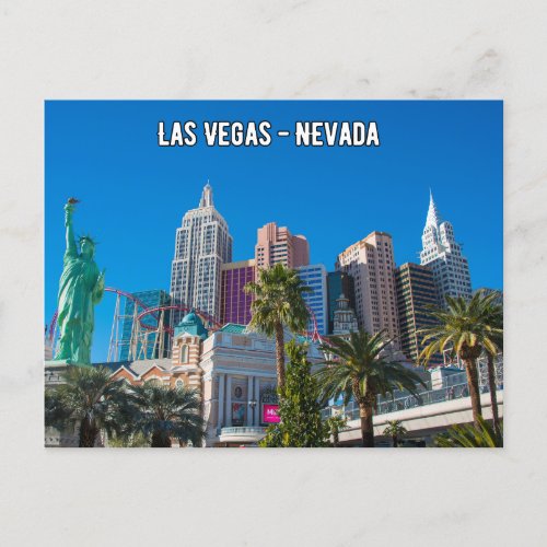Las Vegas Nevada Strip Postcard
