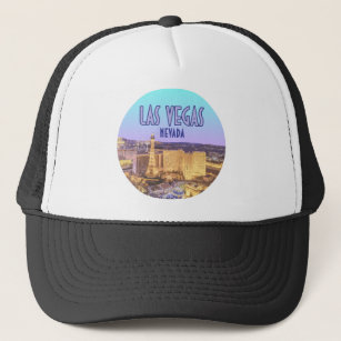 Las Vegas Nevada The Strip Vintage Trucker Hat