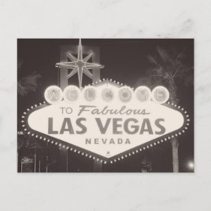 LAS VEGAS Nevada Travel Postcard