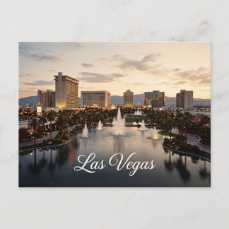 Las Vegas Nevada Travel Postcard