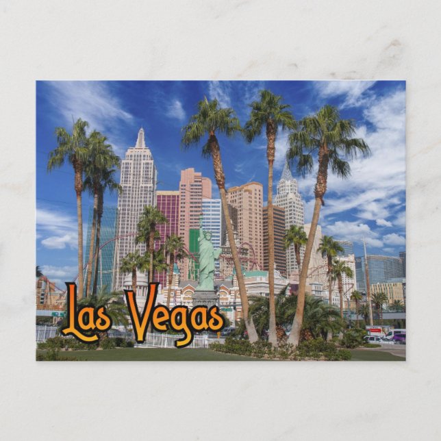 LAS VEGAS Nevada  Travel Postcard (Front)