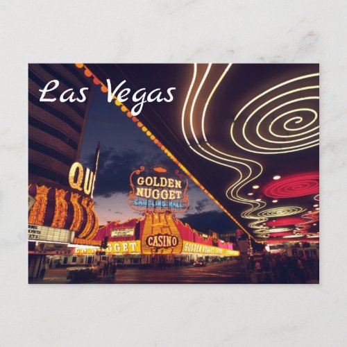 LAS VEGAS Nevada travel Postcard
