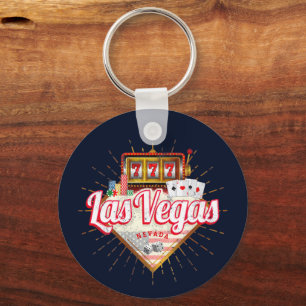 Las Vegas Nevada United States Casino Vintage USA Keychain
