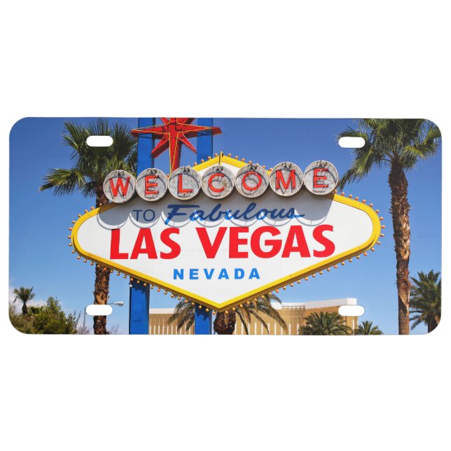 Las Vegas, Nevada, United States License Plate (Front)