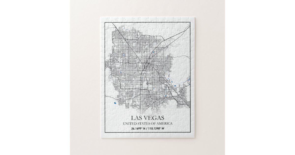 Maps of Las Vegas, Collection of maps of Las Vegas city, Nevada state, USA, Maps of the USA