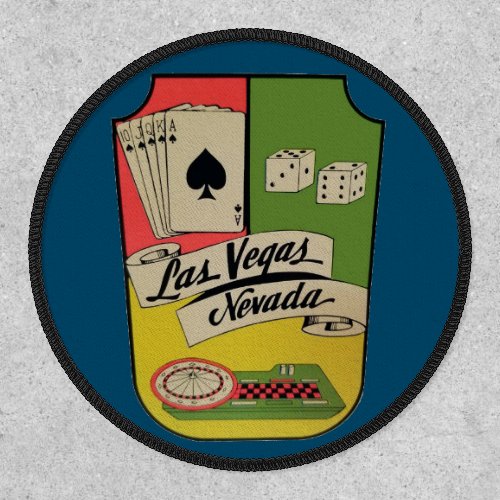 Las Vegas Nevada _ Vintage Art Travel Patch