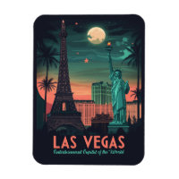 Las Vegas Nevada - Vintage Cityscape