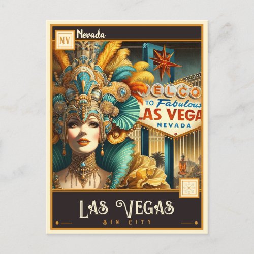 Las Vegas Nevada  Vintage Postcard