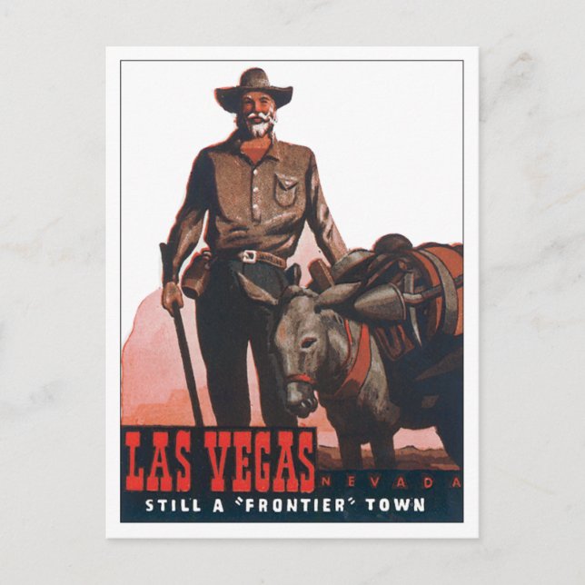 Las Vegas Nevada Vintage Postcard (Front)