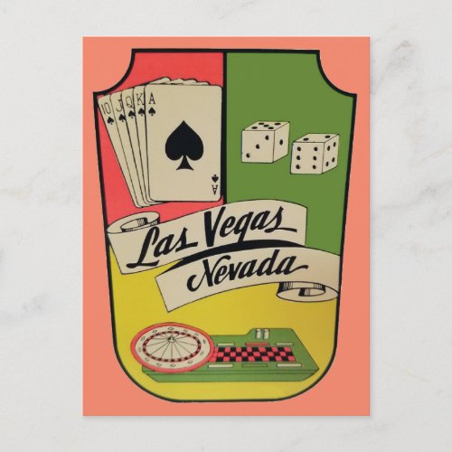 Las Vegas Nevada  Vintage Travel Postcard