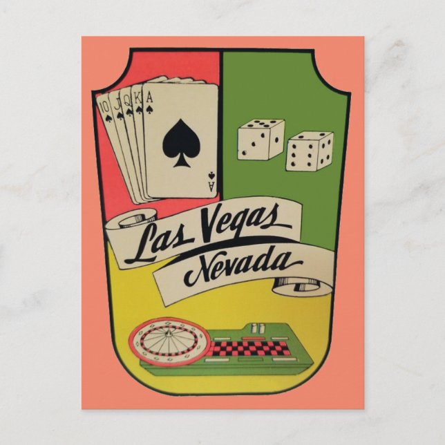 Las Vegas, Nevada  Vintage Travel Postcard (Front)