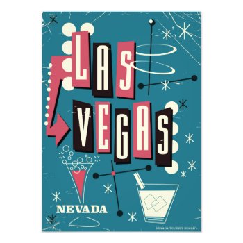 Las Vegas Nevada Vintage Travel Poster by bartonleclaydesign at Zazzle