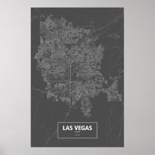 Las Vegas Map Print Printable Las Vegas Map Art Las Vegas -  Hong Kong