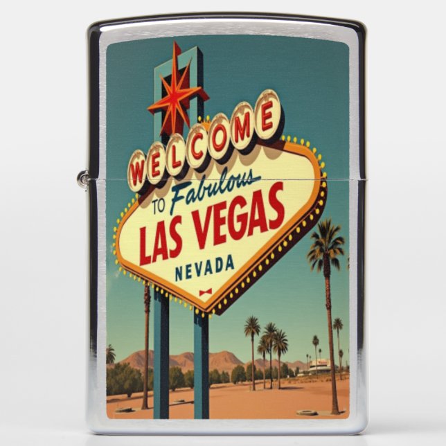 Las Vegas Nevada Zippo Lighter (Front)