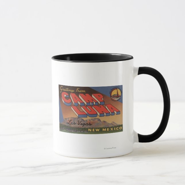 Las Vegas, New Mexico - Camp Luna Mug (Right)