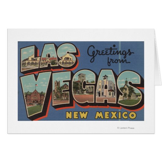 Las Vegas, New Mexico - Large Letter Scenes 2 (Front Horizontal)