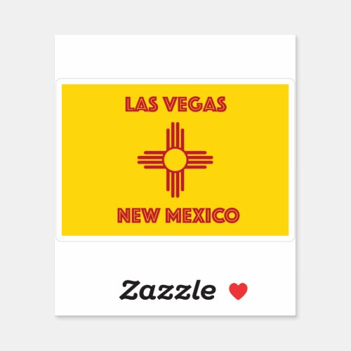 Las Vegas New Mexico Sticker