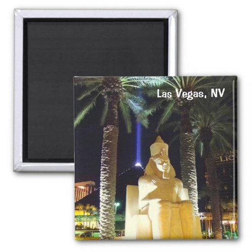 Las Vegas Night Magnet Magnet