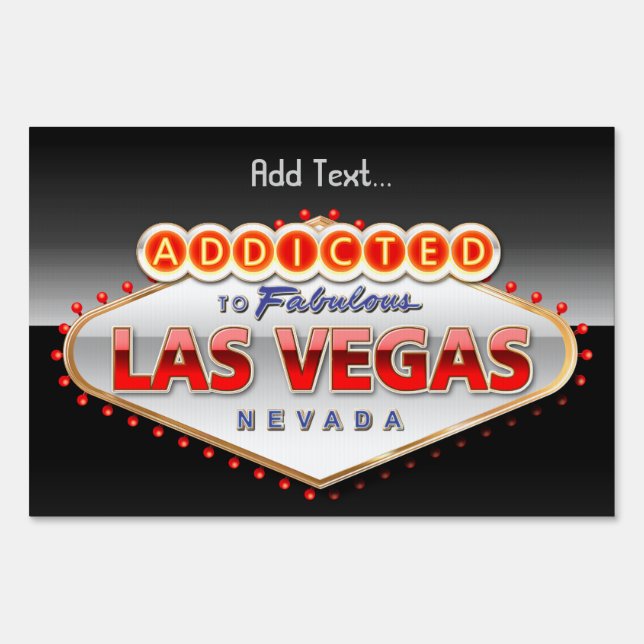 Las Vegas, NV Funny Welcome Sign (Back)