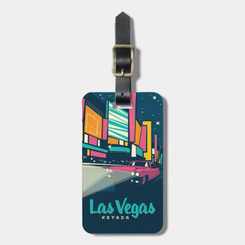 Las Vegas NV Luggage Tag