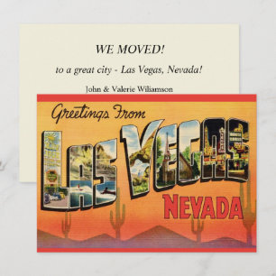 Las Vegas NV Moving Announcement