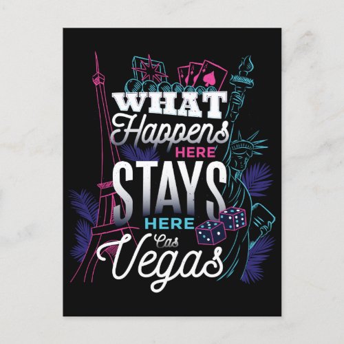 Las Vegas NV Nevada USA United Sates America Postcard