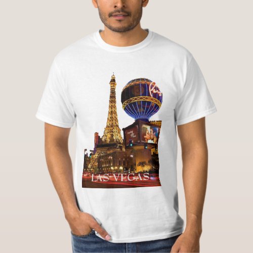 Las Vegas Paris  t_shirt