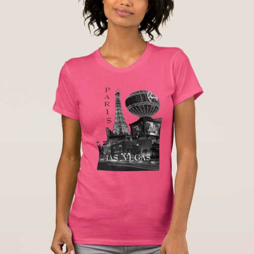 Las  Vegas  Paris  t_shirt