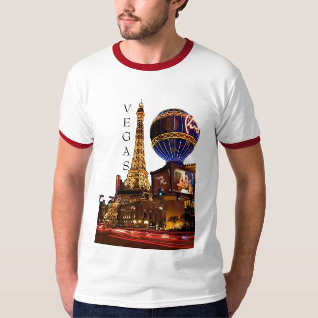 Las  Vegas Paris t-shirt (Front)
