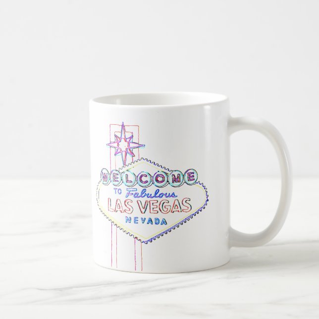 Las Vegas Personalized Special Event Coffee Mug (Right)