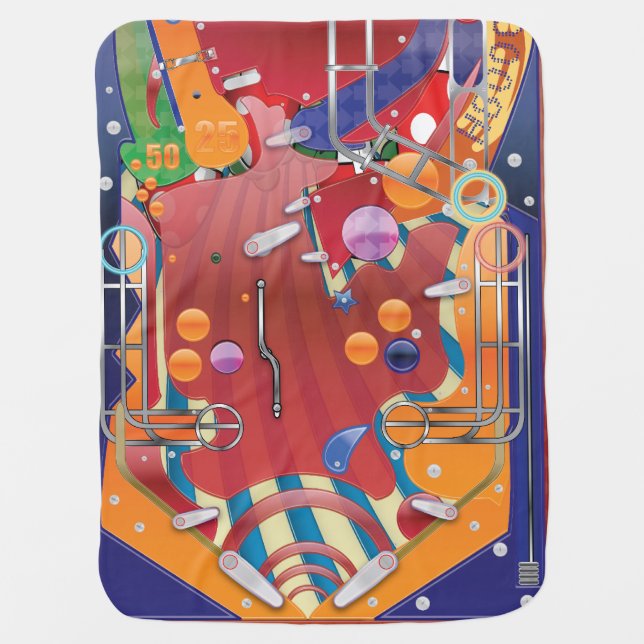Las Vegas Pinball Machine Receiving Blanket (Front)