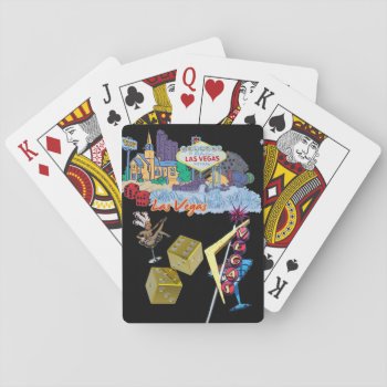 Las Vegas  Playing Cards by Rebecca_Reeder at Zazzle