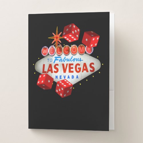 Las Vegas Pocket Folder