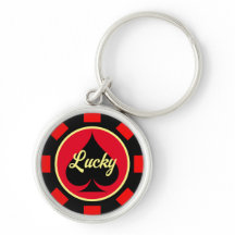 Las Vegas poker chip marker personalized round